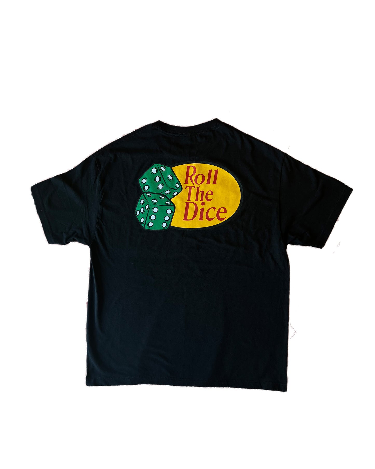 DICE GONE FISHING TEE (BLACK)