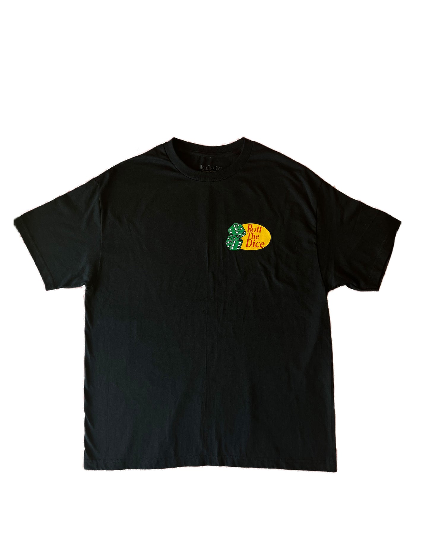 DICE GONE FISHING TEE (BLACK)