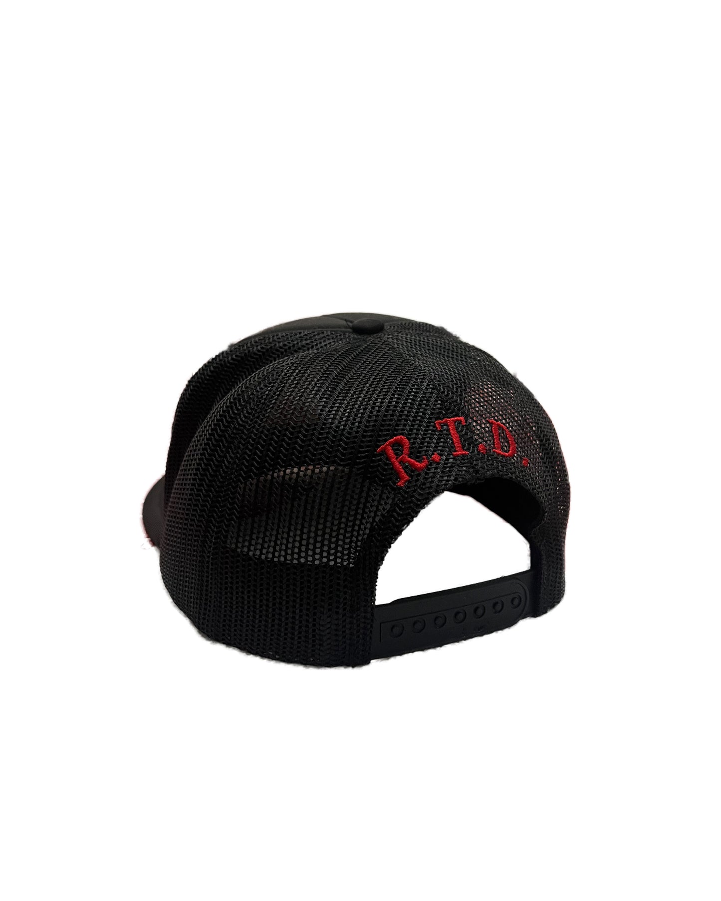 DICE GONE FISHING FOAM TRUCKER HAT (BLACK)