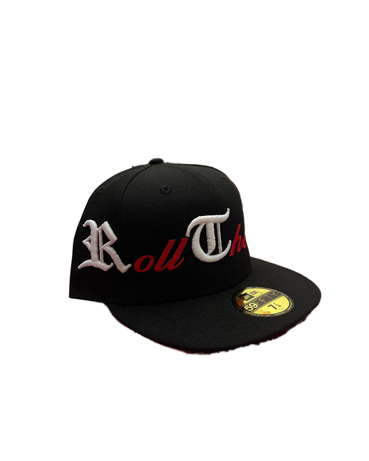 RAISED "RTD" OE/SCRIPT FITTED HAT (BLACK)