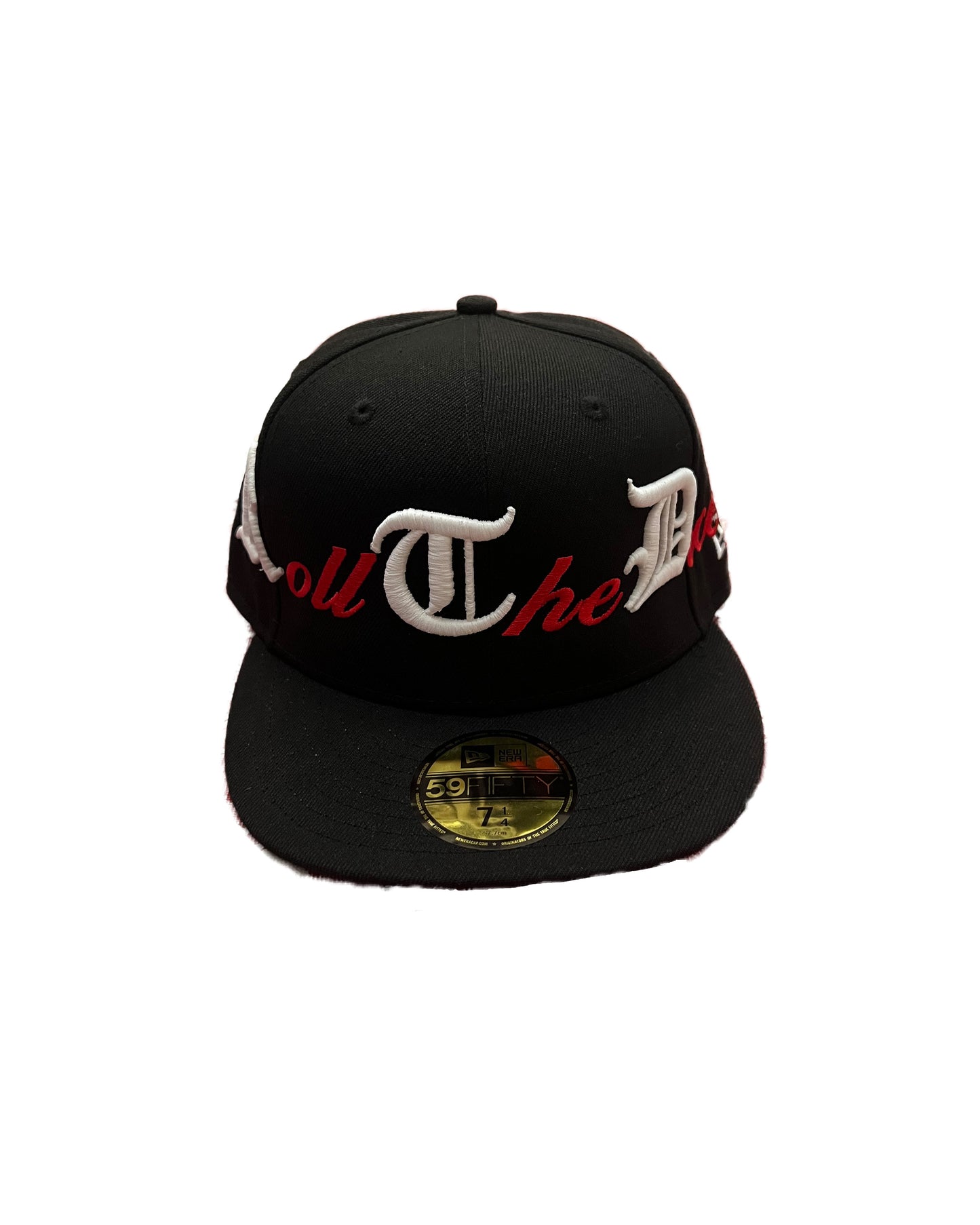 RAISED "RTD" OE/SCRIPT FITTED HAT (BLACK)